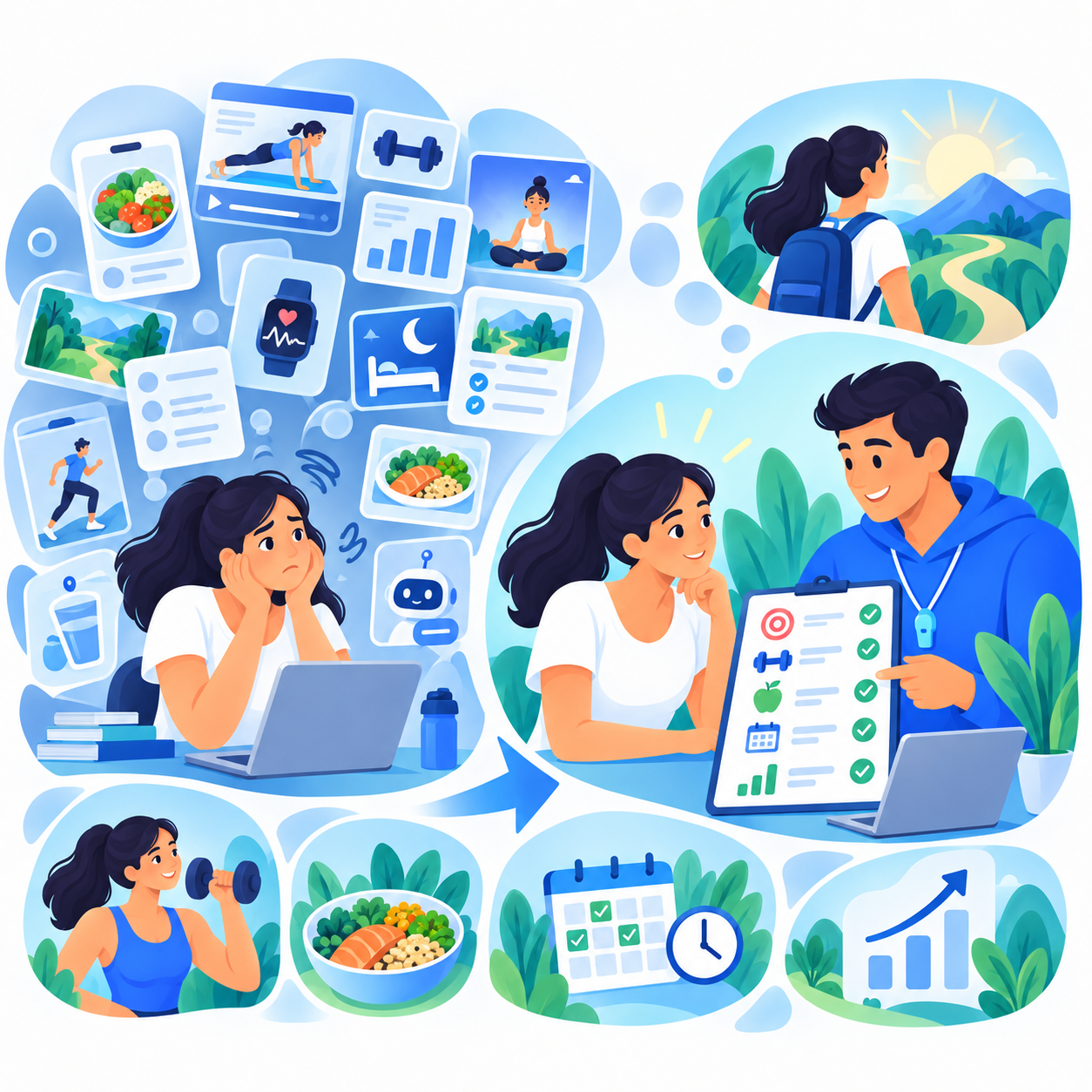 Human support in a world full of information.